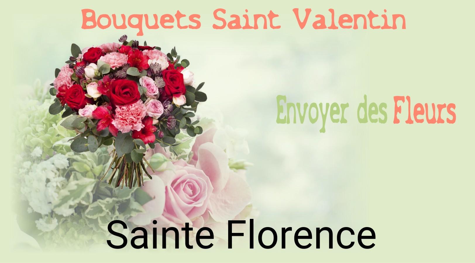 Roses de Saint-Valentin livrées à Sainte-Florence